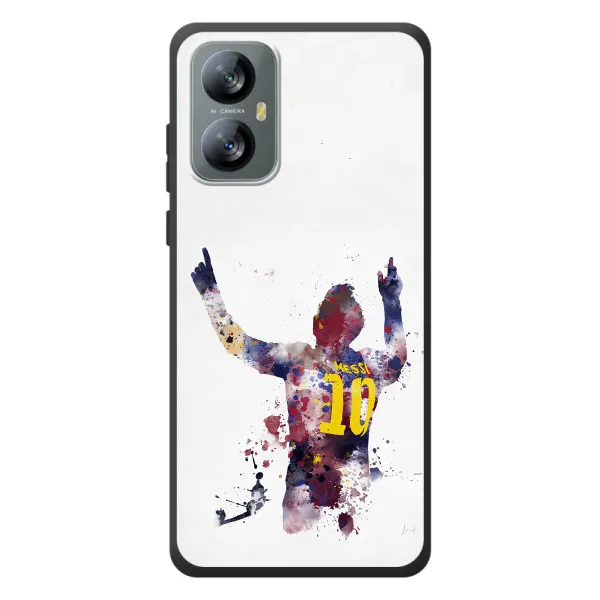 Чехол с принтом «Messi Barca» для Blackview A52 Pro Чехол с принтом «Messi Barca» для Blackview A52 Pro