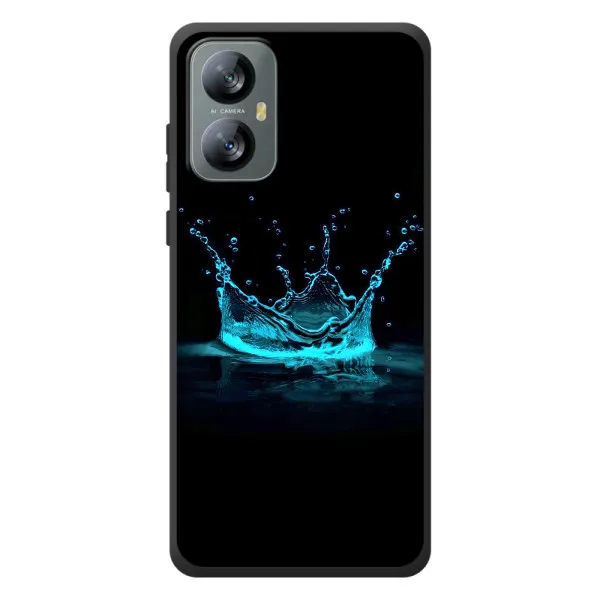 Чехол с принтом «Капля короны» для Blackview A52 Pro