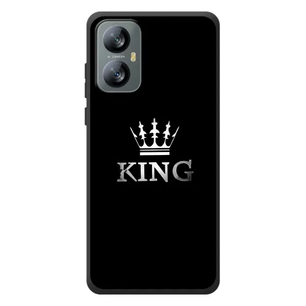 Чехол с принтом «KING» для Blackview A52 Pro