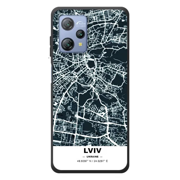 Чехол с принтом «Львов» для Blackview A53