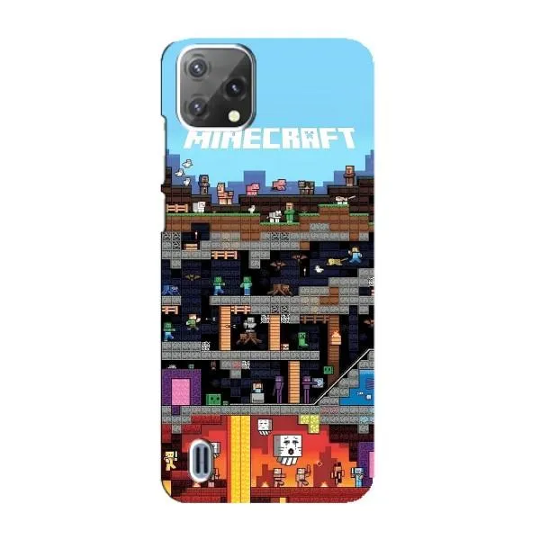 Чехол с принтом «фон Minecraft» для Blackview A55 Чехол с принтом «фон Minecraft» для Blackview A55
