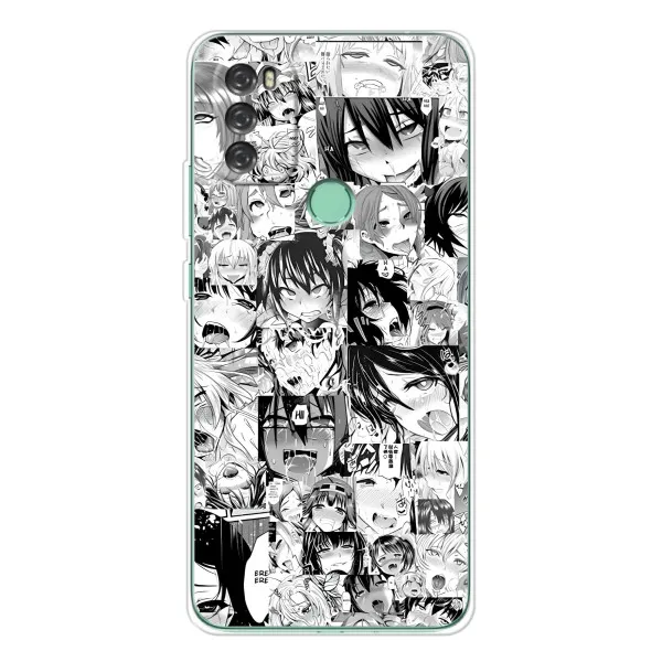 Чехол с принтом «Ahegao manga» для Blackview A70 Pro