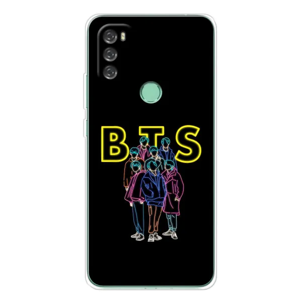Чехол с принтом «BTS стайл» для Blackview A70 Pro