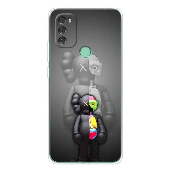 Чехол с принтом «Тело Bearbrick» для Blackview A70 Pro