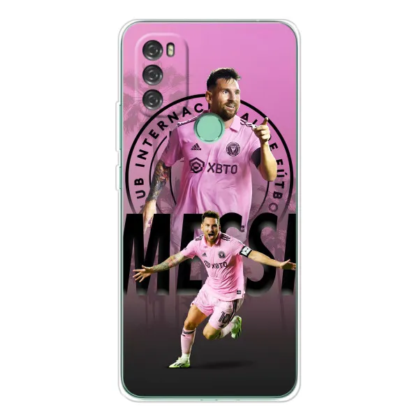 Чехол с принтом «Messi Miami» для Blackview A70 Pro