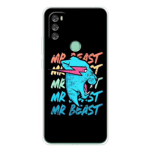 Чехол с принтом «logo Mr beast» для Blackview A70 Pro