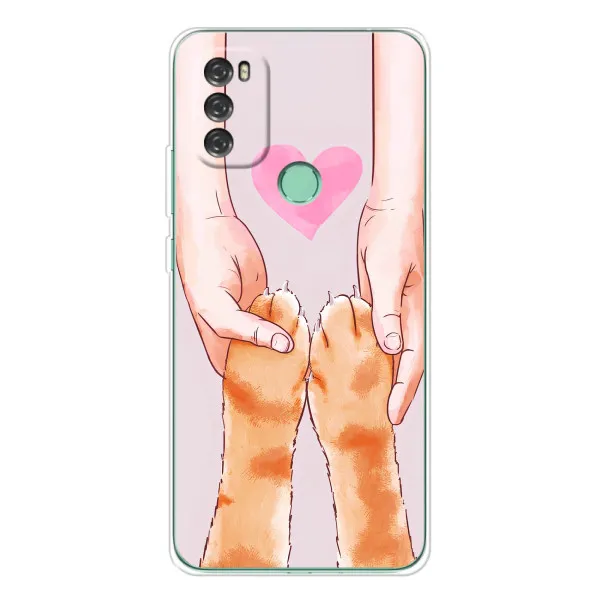 Чехол с принтом «Любовь к котикам» для Blackview A70 Pro