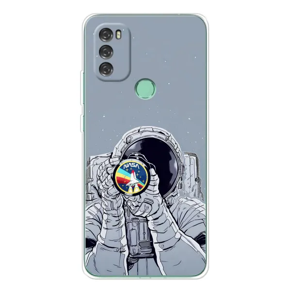 Чехол с принтом «Космонавт фото» для Blackview A70 Pro