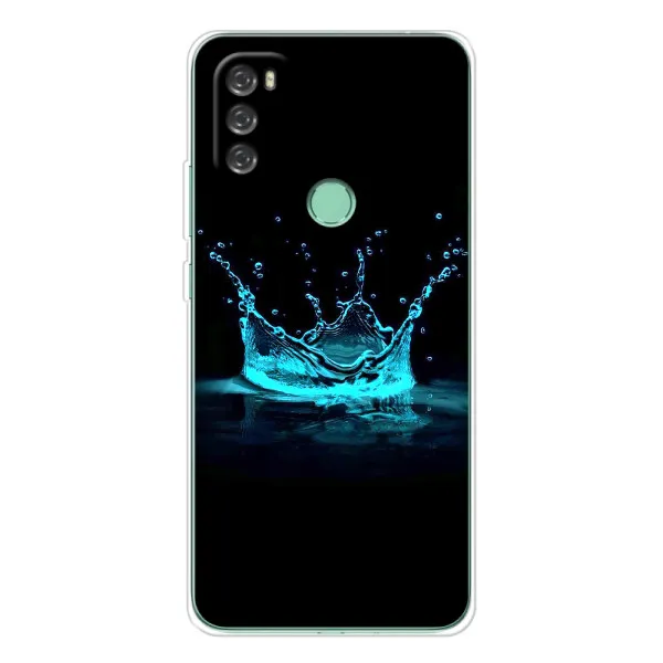 Чехол с принтом «Капля короны» для Blackview A70 Pro