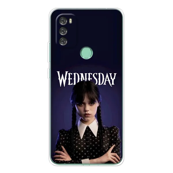 Чехол с принтом «Wednesday» для Blackview A70 Pro