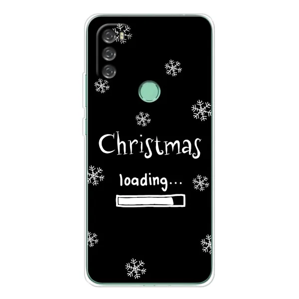 Чехол с принтом «Christmas loading» для Blackview A70 Pro