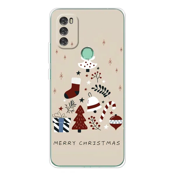 Чехол с принтом «Merry Christmas» для Blackview A70 Pro