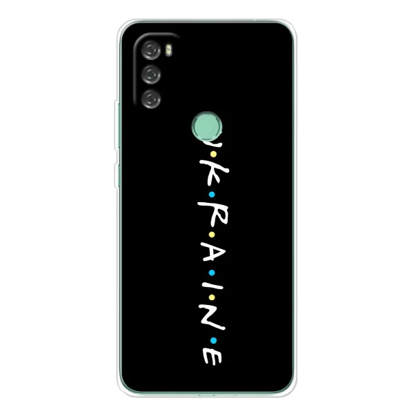 Чехол с принтом «UKRAINE» для Blackview A70 Pro