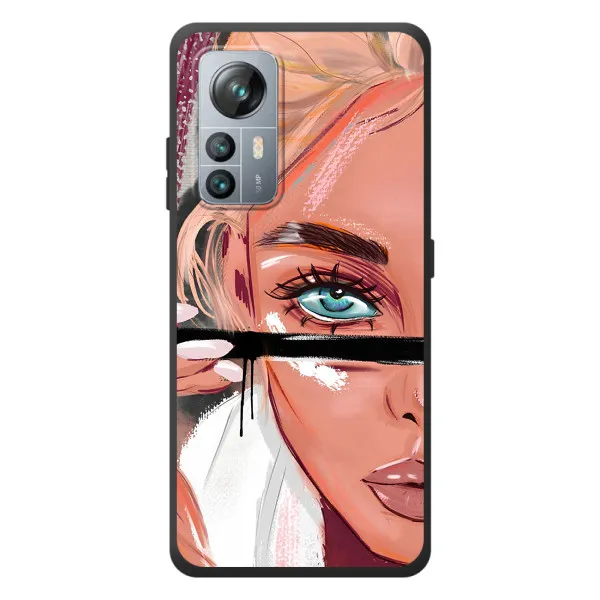 Чехол с принтом «Макияж» для Blackview A85