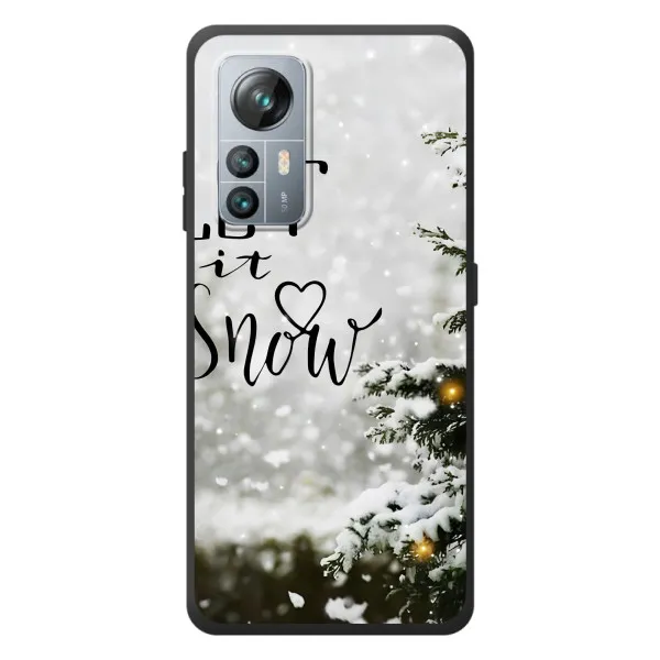 Чохол з принтом «Let it snow» для Blackview A85 Чохол з принтом «Let it snow» для Blackview A85