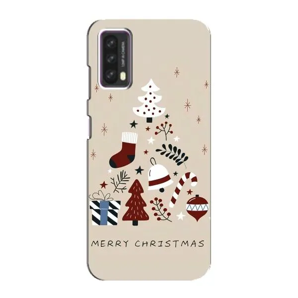 Чехол с принтом «Merry Christmas» для Blackview A90