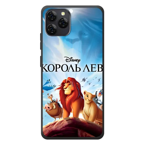 Чехол с принтом «Постер Король Лев» для Blackview A95 Чехол с принтом «Постер Король Лев» для Blackview A95