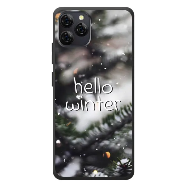 Чехол с принтом «Hello winter» для Blackview A95