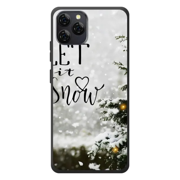 Чехол с принтом «Let it snow» для Blackview A95