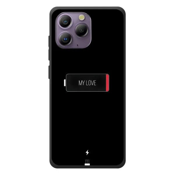 Чехол с принтом «Love battery» для Blackview A96
