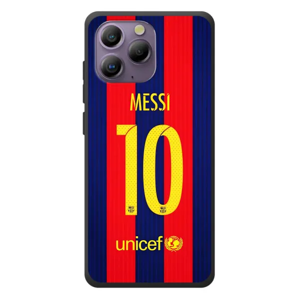 Чехол с принтом «Messi Barca 10» для Blackview A96
