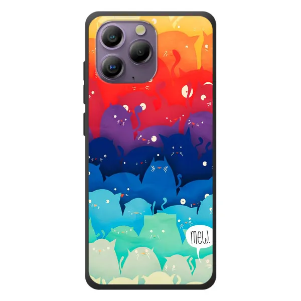 Чехол с принтом «Mew» для Blackview A96