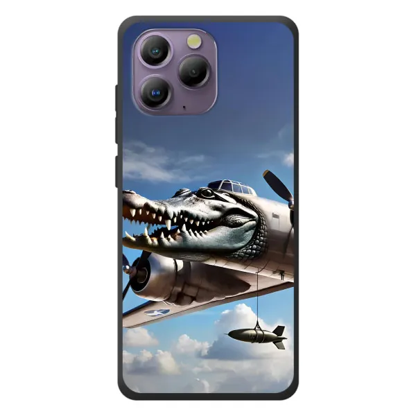 Чехол с принтом «Бомбардиро крокодило» для Blackview A96 Чехол с принтом «Бомбардиро крокодило» для Blackview A96