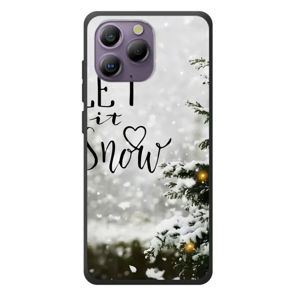 Чехол с принтом «Let it snow» для Blackview A96