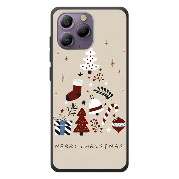 Чехол с принтом «Merry Christmas» для Blackview A96