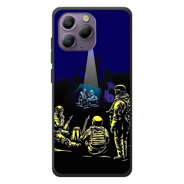 Чехол с принтом «Рождество в Украине» для Blackview A96