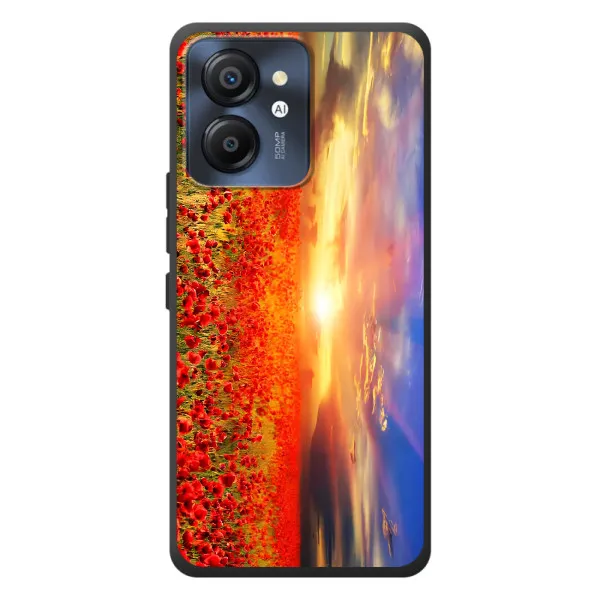 Чехол с принтом «Поле тюльпанов» для Blackview Color 8