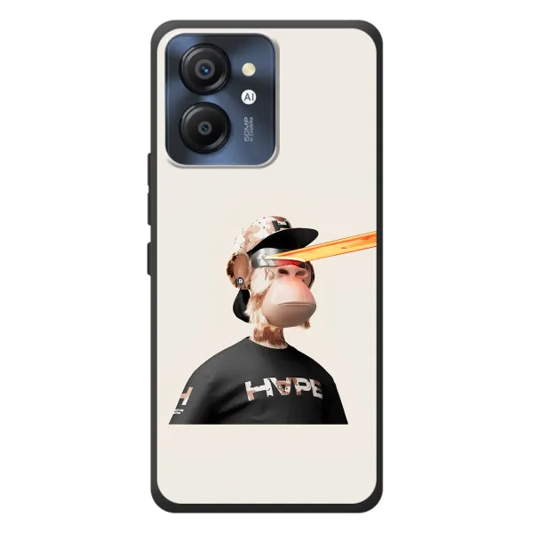 Чехол с принтом «обезьяна NFT в очках» для Blackview Color 8