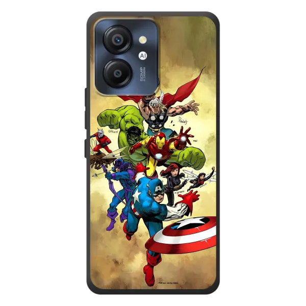 Чохол з принтом «Герої Марвел» для Blackview Color 8