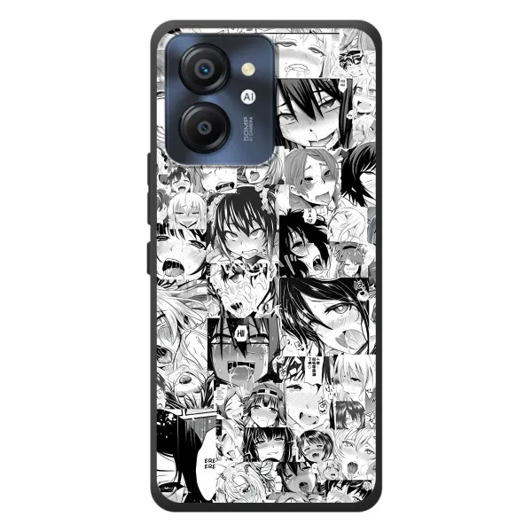 Чехол с принтом «Ahegao manga» для Blackview Color 8