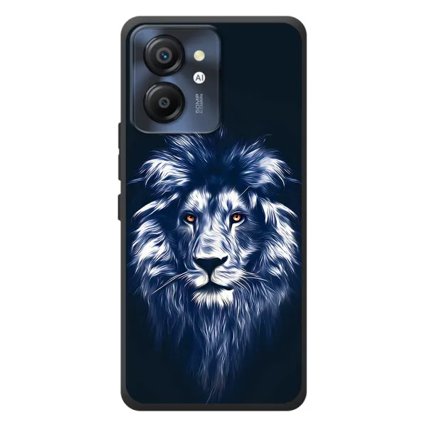 Чехол с принтом «Синий Лев» для Blackview Color 8