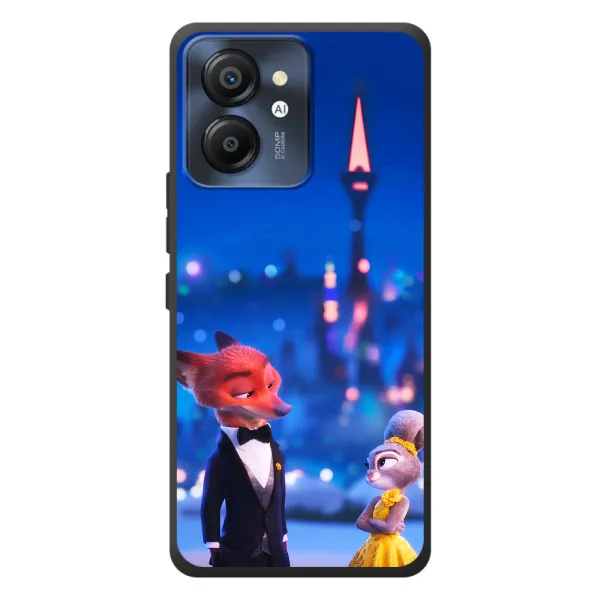 Чехол с принтом «Романтический вечер Зверополис» для Blackview Color 8