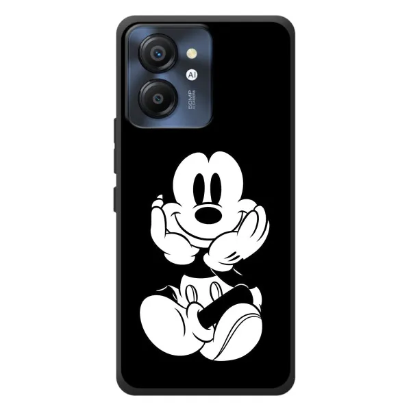 Чехол с принтом «Микки на черном» для Blackview Color 8