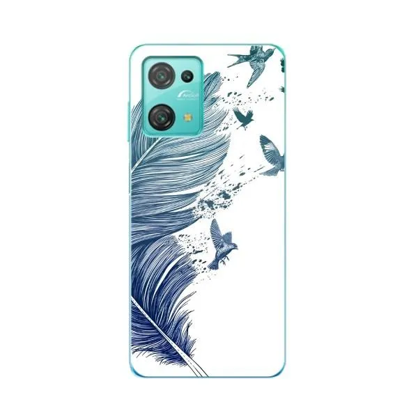 Чехол с принтом «Перышко» для Blackview Oscal C30 Pro