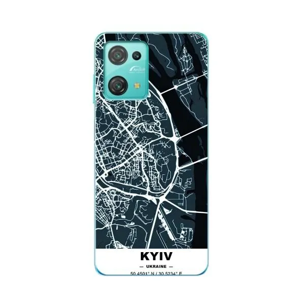 Чехол с принтом «Киев» для Blackview Oscal C30