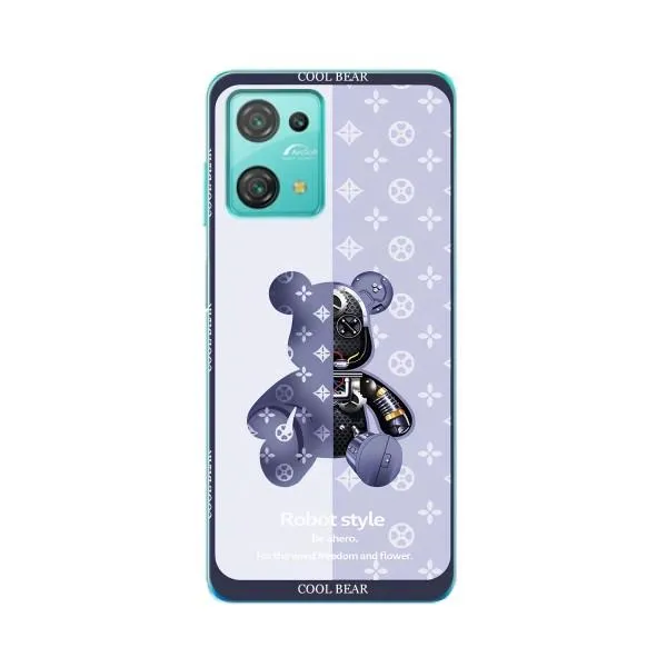 Чехол с принтом «Медвежонок LV» для Blackview Oscal C30