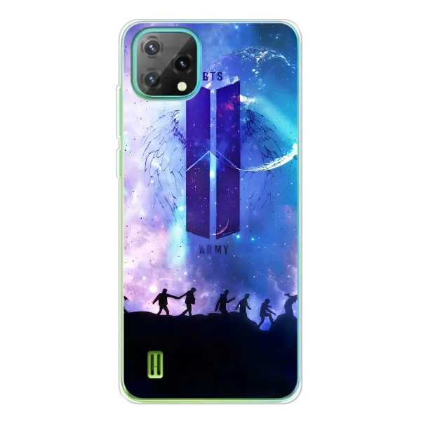 Чохол з принтом «Army BTS» для Blackview Oscal C60