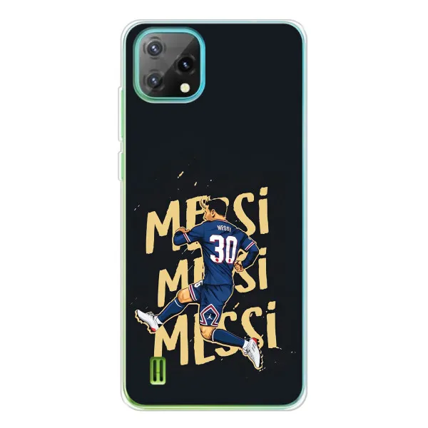 Чехол с принтом «Messi ПСЖ» для Blackview Oscal C60