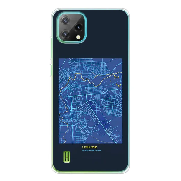 Чехол с принтом «Гуганск» для Blackview Oscal C60