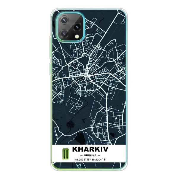 Чехол с принтом «Харьков» для Blackview Oscal C60