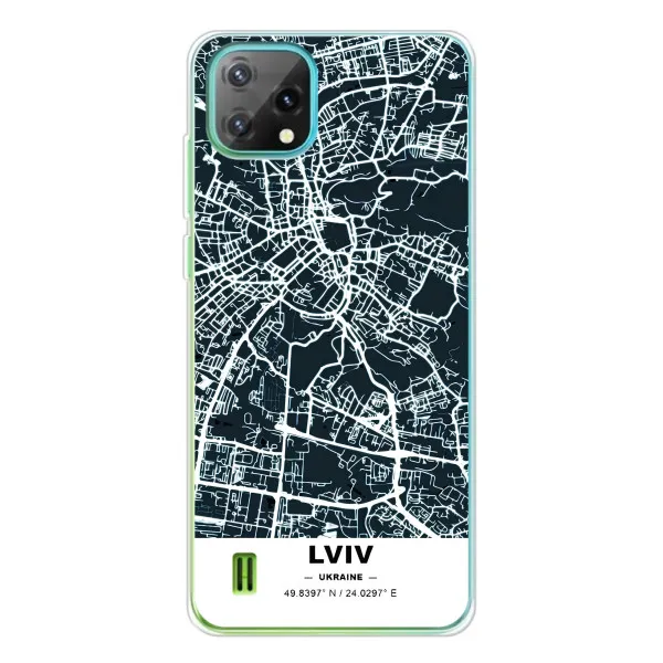 Чехол с принтом «Львов» для Blackview Oscal C60