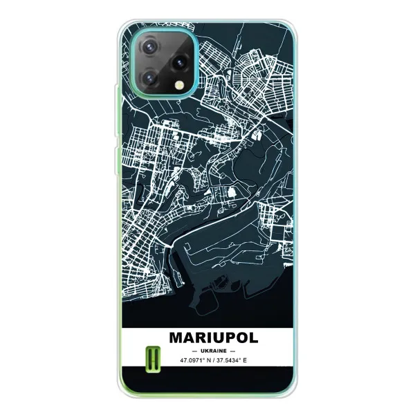 Чехол с принтом «Мариуполь» для Blackview Oscal C60
