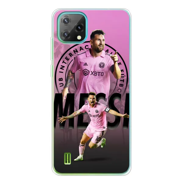 Чохол з принтом «Messi Miami» для Blackview Oscal C60