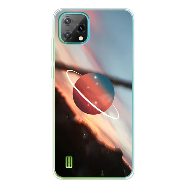 Чехол с принтом «Сатурн» для Blackview Oscal C60