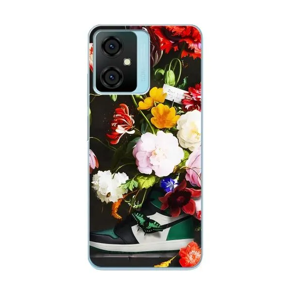 Чехол с принтом «Nike цветы» для Blackview Oscal C70