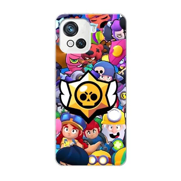 Чехол с принтом «Лого Brawl Stars» для Blackview Oscal C80